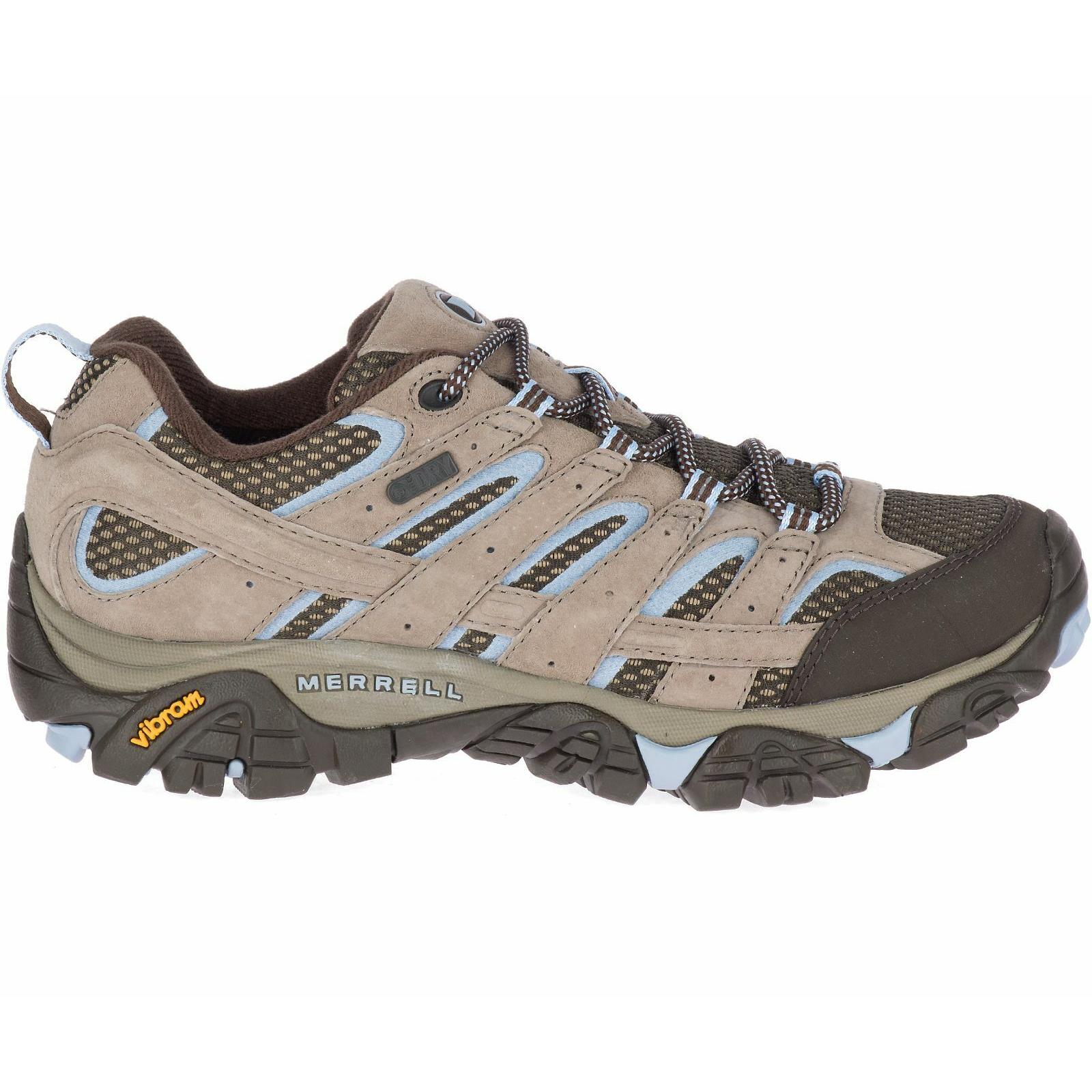 Merrell Women`s Waterproof Moisture Wicking Antimicrobial Arch Support Shoe Boot Brindle