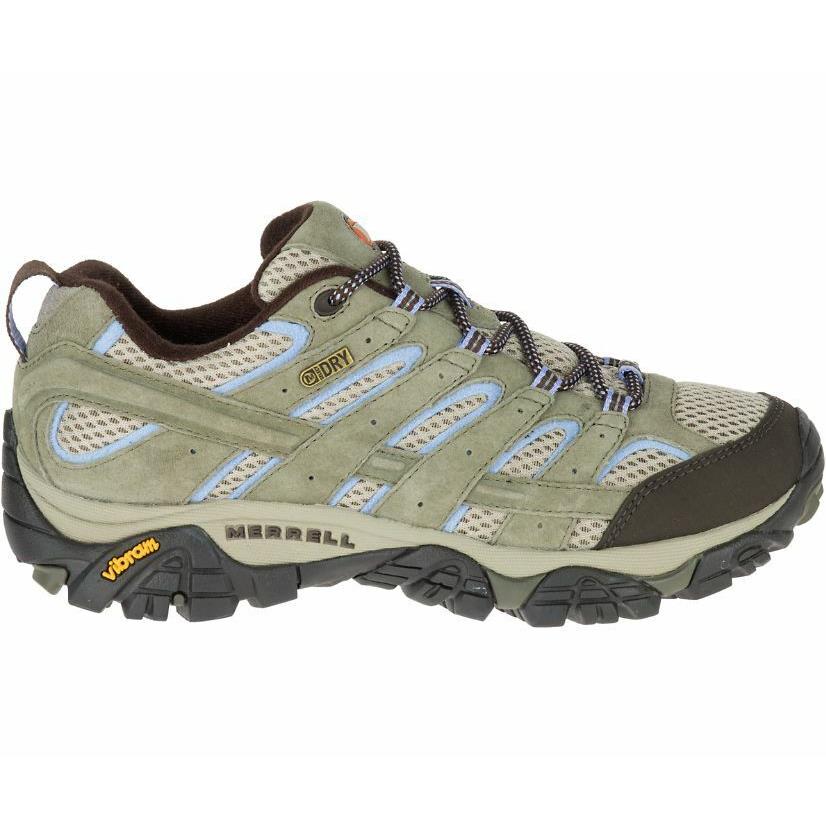 Merrell Women`s Waterproof Moisture Wicking Antimicrobial Arch Support Shoe Boot Dusty Olive