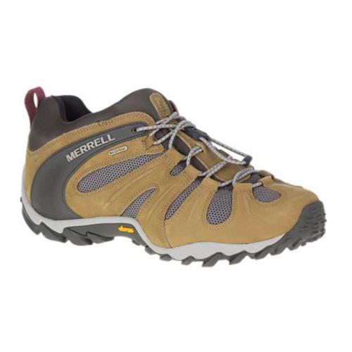 Merrell Chameleon Cham 8 Stretch Wp/butternut Hiking Shoe Men`s Sizes 7-15/NEW - Brown , Butternut Manufacturer