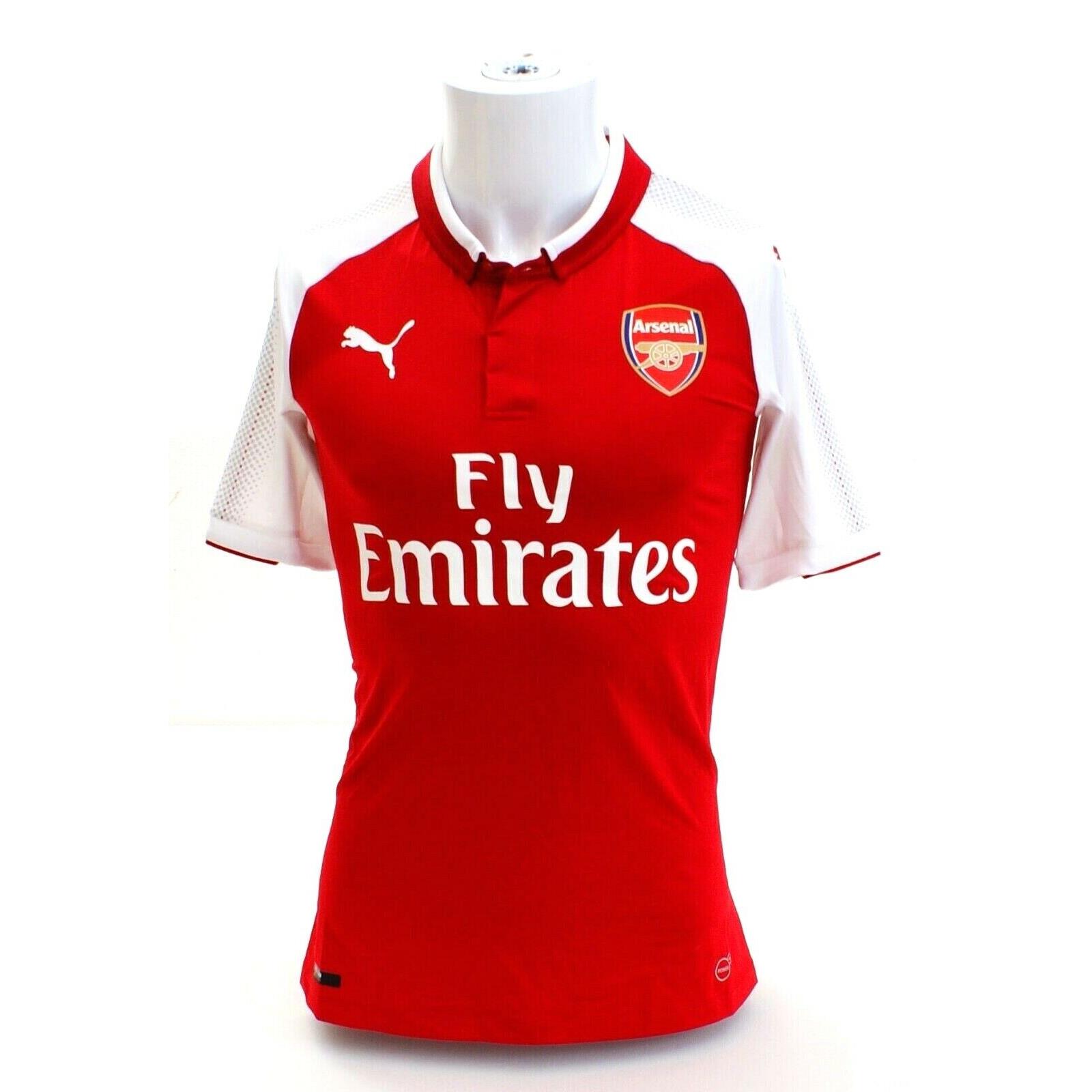 Puma Afc Arsenal Football Club Red Short Sleeve Actv Jersey Men`s