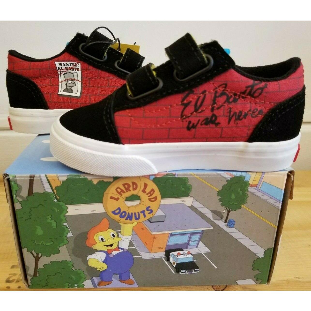 el barto vans shoes