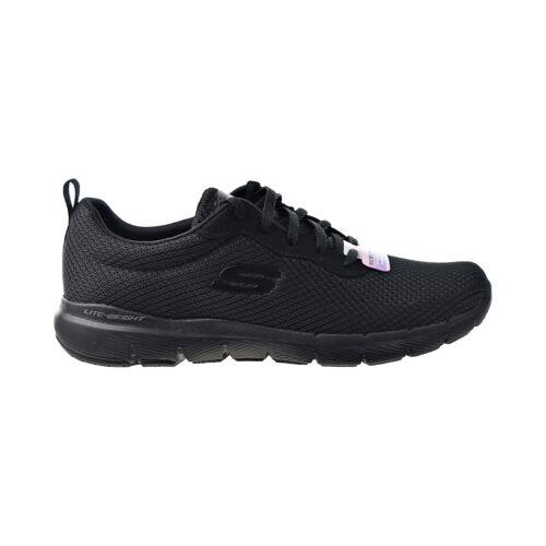 Skechers Flex Appeal 3.0 First Insight Women`s Shoes Black 13070-BBK - Black
