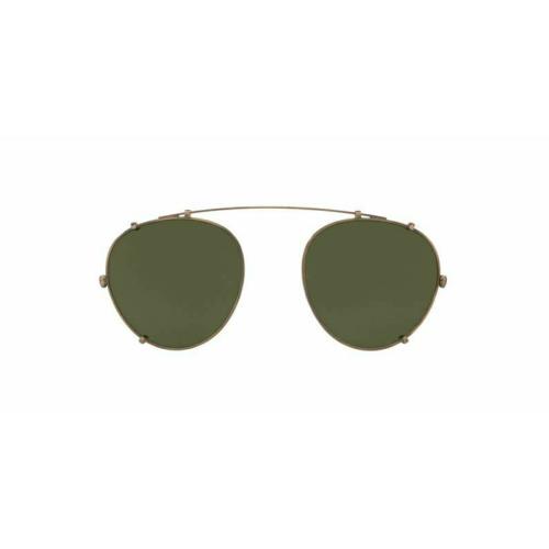 Oliver Peoples 0OV1104C MP-2 528471 Antique Gold/green Men`s 46mm Clip On