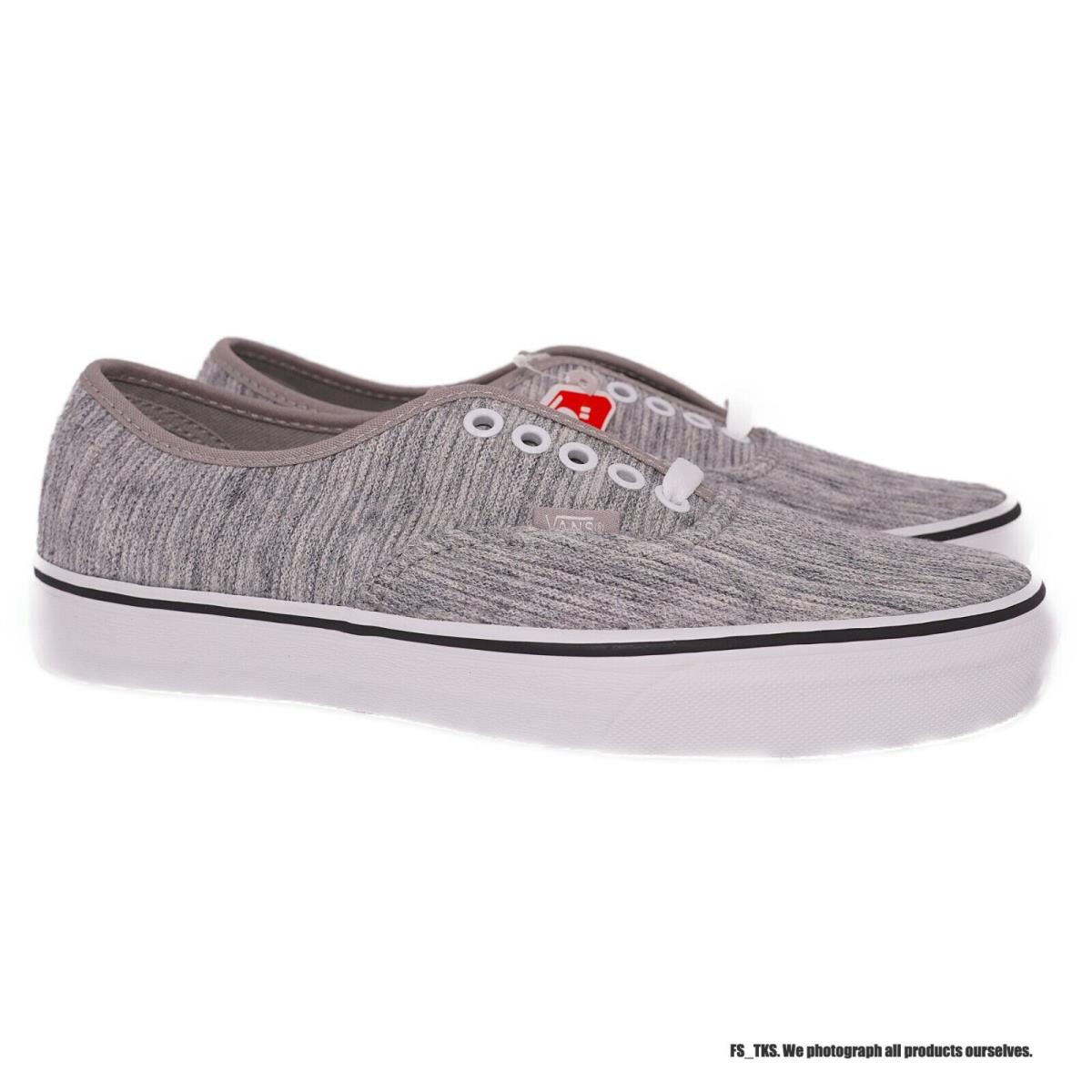 vans rib knit gray