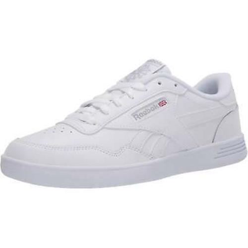 Reebok Mens Athletic Shoes Club Memt Wide 4E Lace-up Classic Low-top Sneakers White