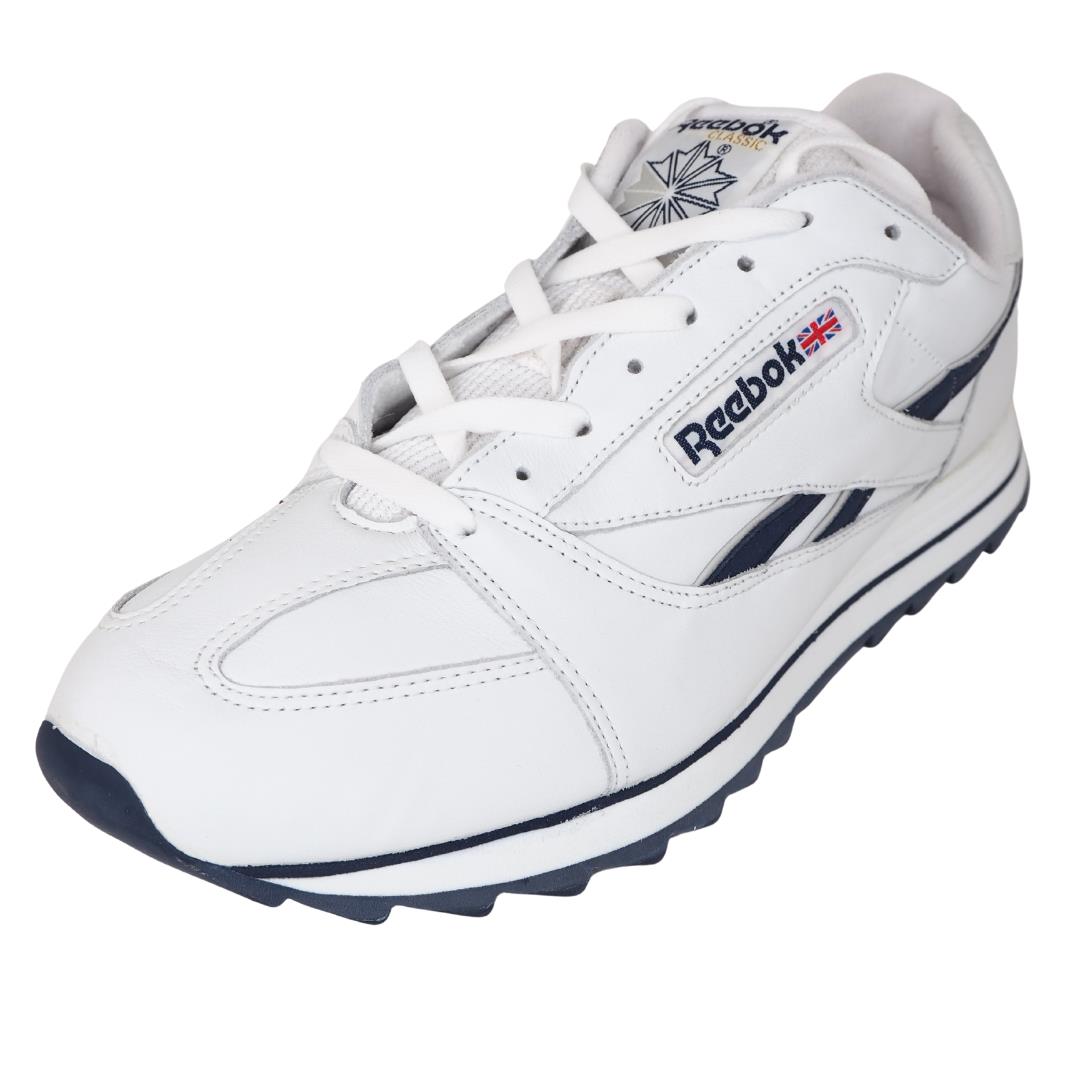Reebok Classic Trail 49836 Mens Shoes White Leather Vintage Running Size 9