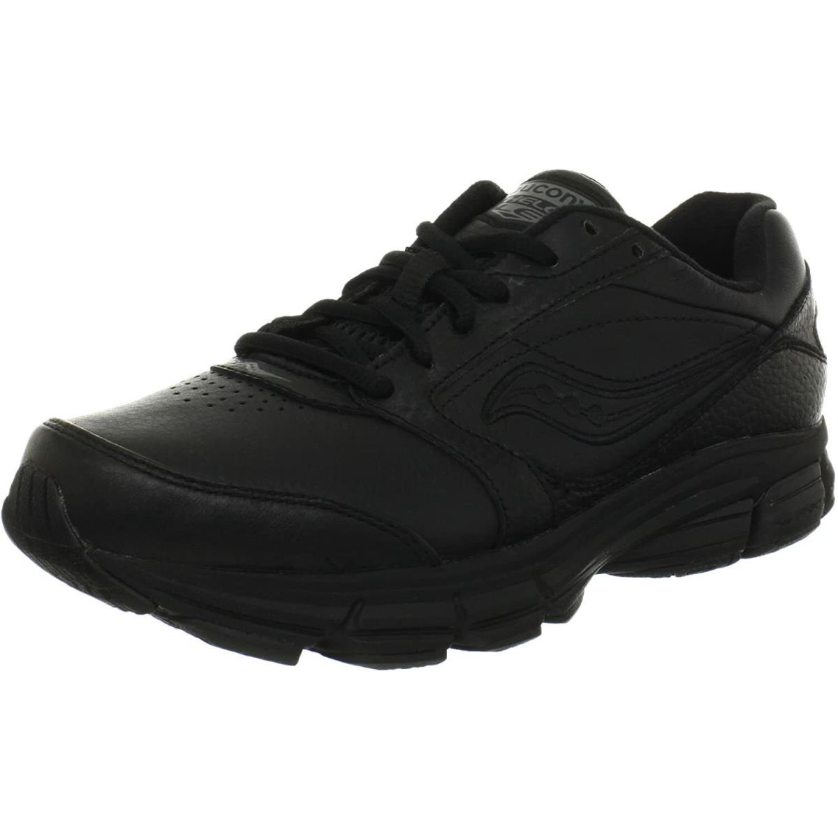 Saucony Women`s Echelon LE2 Walking Shoe Black 5 M US - Black