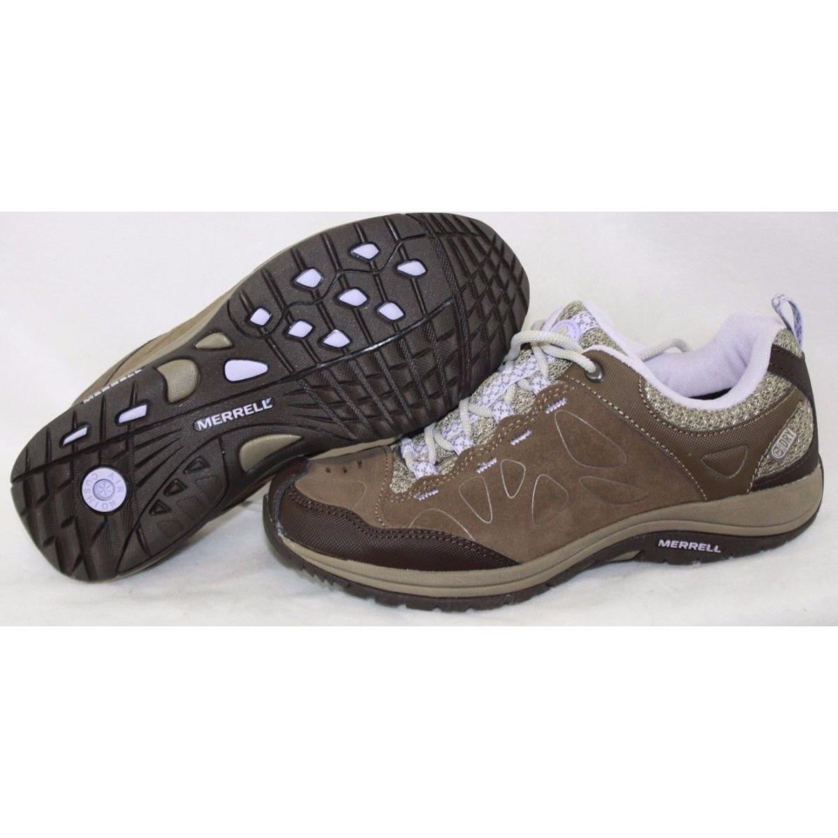 Womens Merrell Zeolite Serge Waterproof J227255C Stone Purple Sneakers Shoes