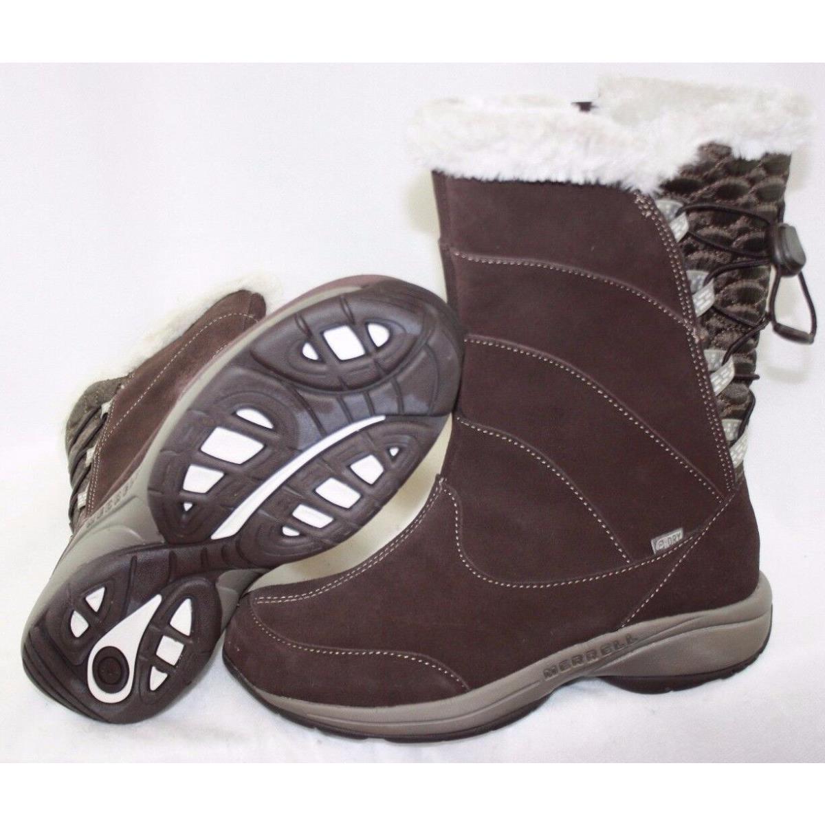 Womens Merrell Jovilee Alp Waterproof J227322C Brown Boots Sneakers Shoes