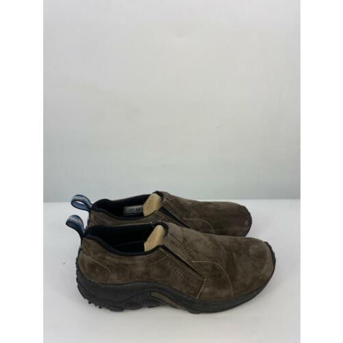 Merrell Comfortbale Mens Jungle Moc Suede Shoes Slipo Fudge Brown J63829 Size 11