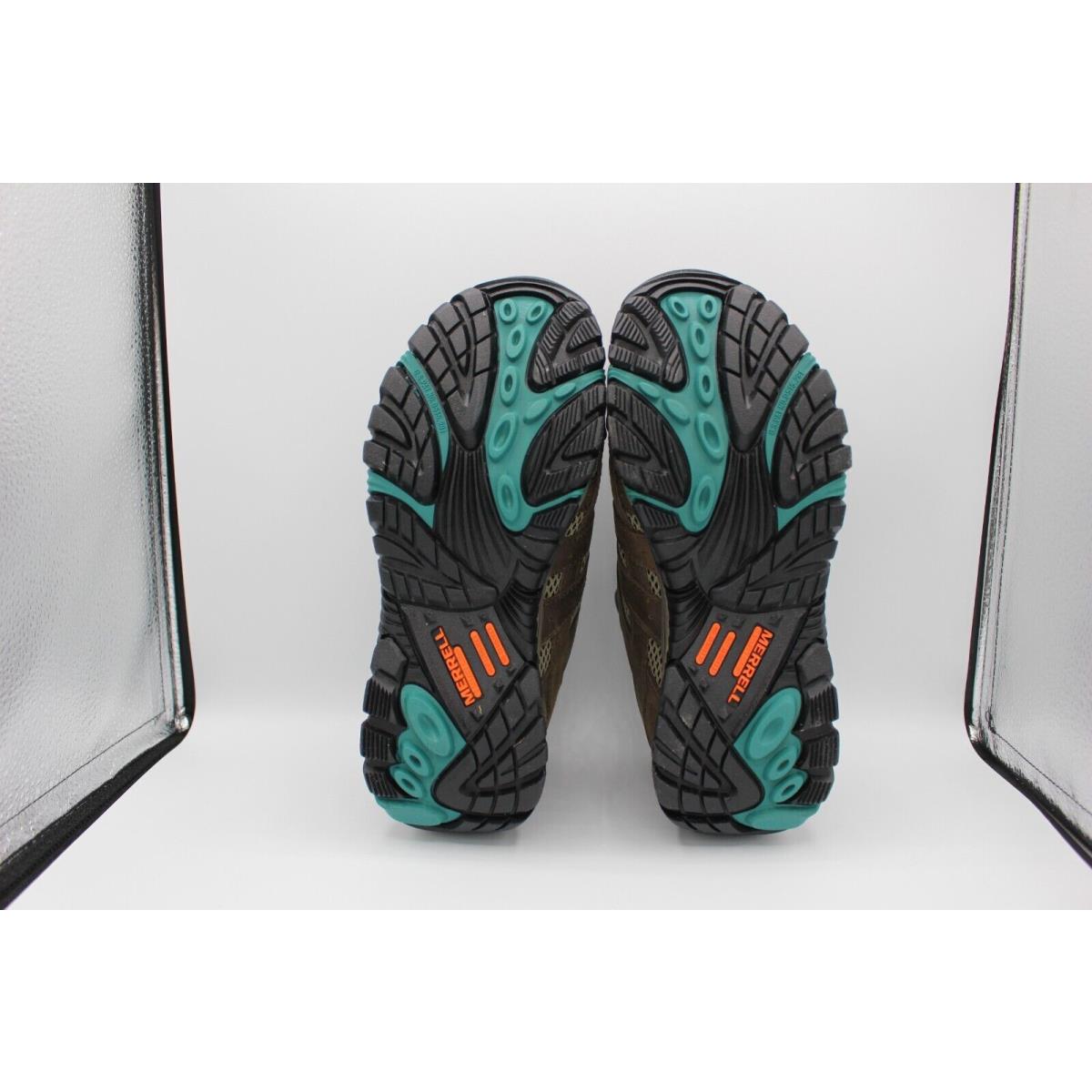 Merrell shoes Moab - Brown / Teal , Brown Main 3