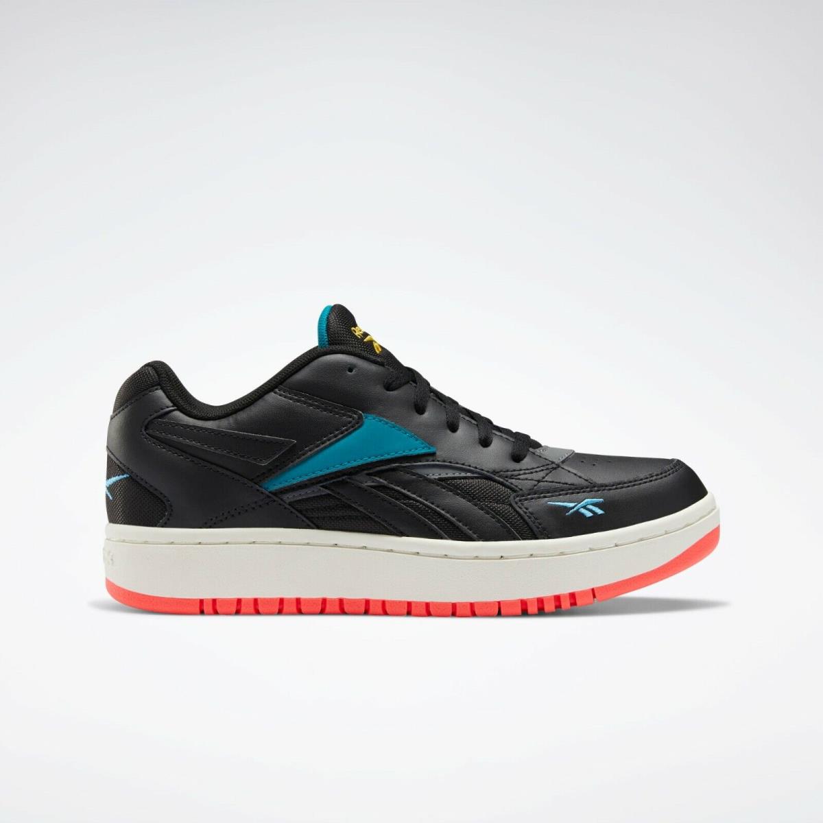Reebok shoes double court - BLACK / PURE GREY 6 / SEAPORT TEAL , Black/Seaport Teal Manufacturer 2