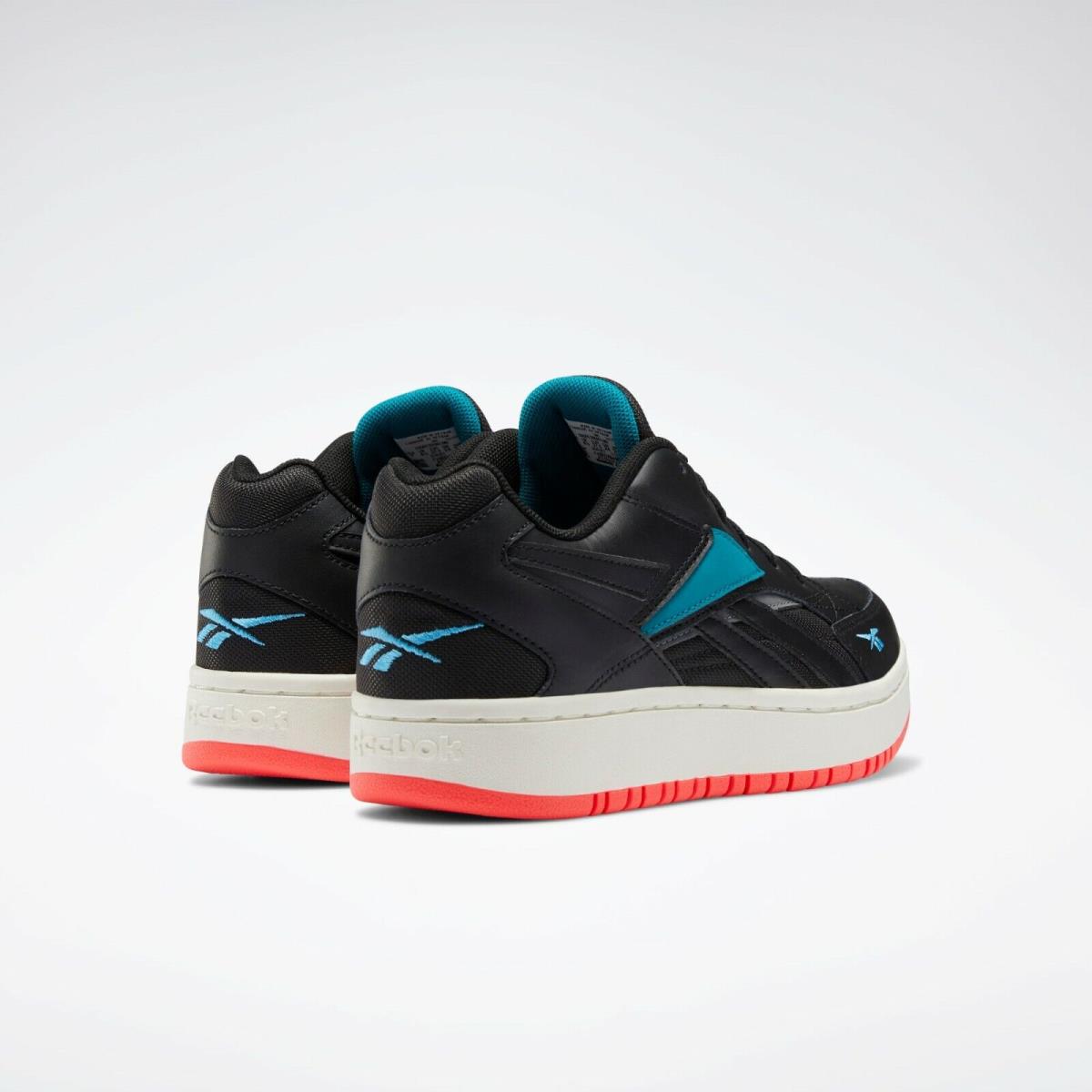 Reebok shoes double court - BLACK / PURE GREY 6 / SEAPORT TEAL , Black/Seaport Teal Manufacturer 5