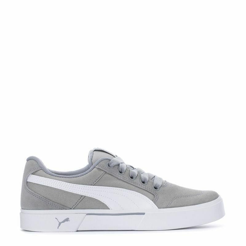 Puma Mens C-rey Suede 382880-03 Grey/white Shoes - Gray