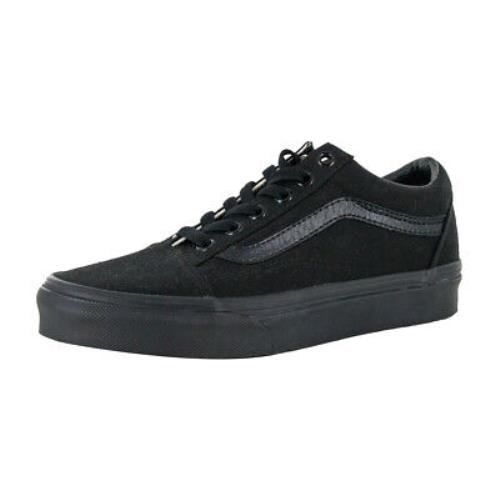 Vans Canvas Old Skool Sneakers Black/black Skateboarding Skate Classic Shoes - Black/Black
