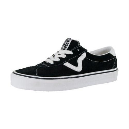 Vans Sport Sneakers Black Men`s Skate Shoes