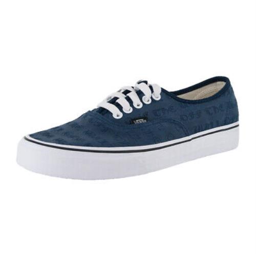 Vans Deboss Otw Sneakers Dress Blues/true White Skate Shoes
