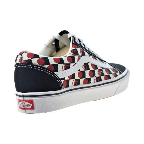 vans check red