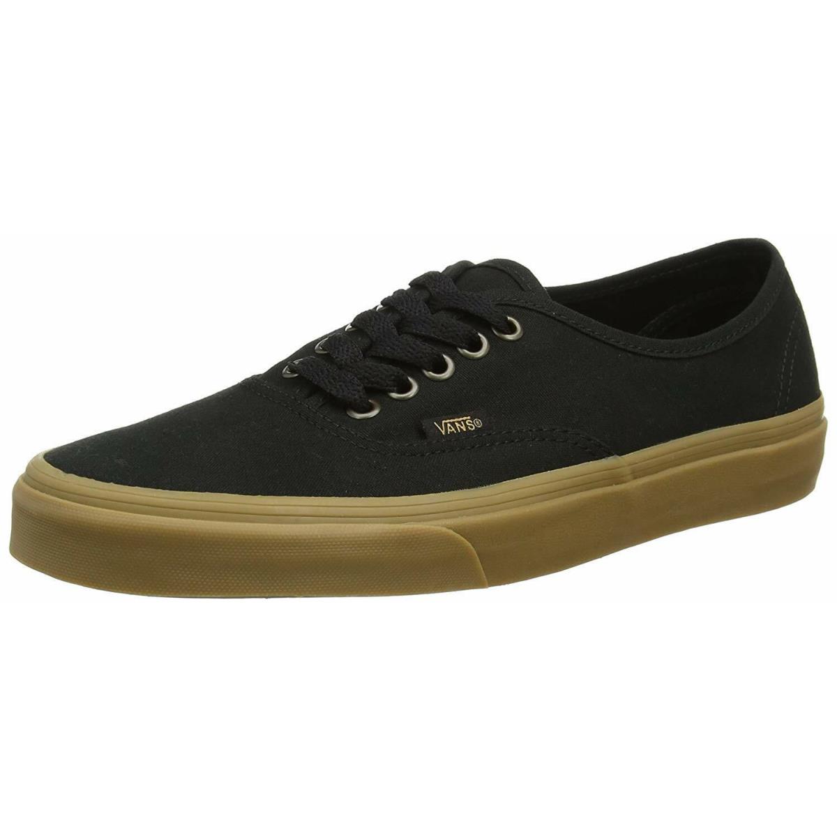 Vans Unisex Light Gum Black Skate Shoes Mens 7.5 SK8