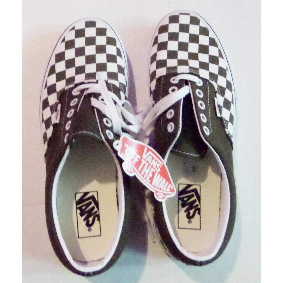 vans era checkerboard beech