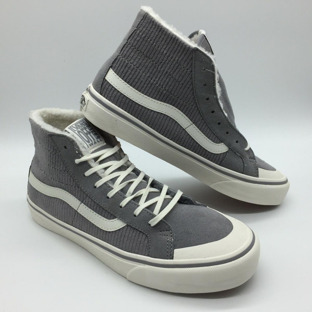 Vans Men/women`s Shoes Sk8-Hi 138 Decon`` Corduroy Frstgry/marshmlw.pls rd Size