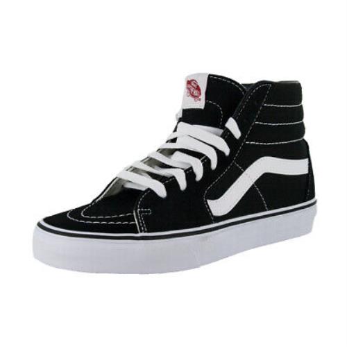 Vans Sk8-Hi Sneakers Black/white Unisex Canvas Suede Skate High-top Shoes