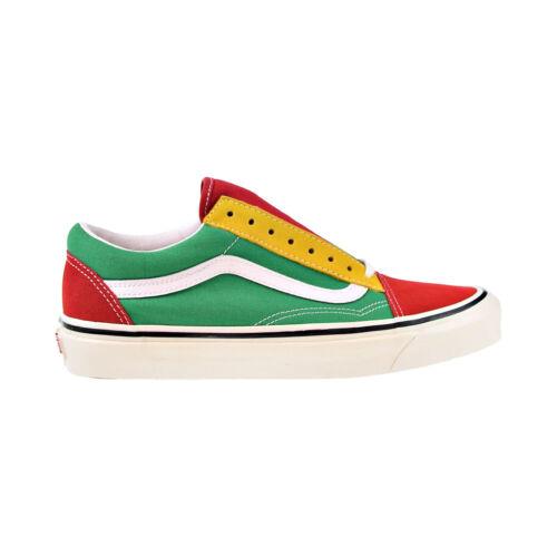 Vans Old Skool 36 DX Men`s Shoes Red-emerald-yellow VN0A38G2XFM
