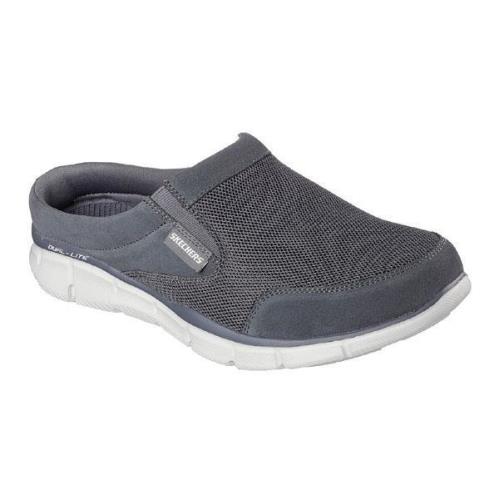 Skechers Men`s Memory Foam Slip On Open Back Sneakers Shoes in 3 Colors Gray