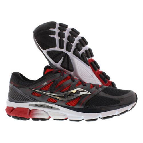 Saucony Zealot Iso Mens Shoes - Red/Black/Silver , Red Main