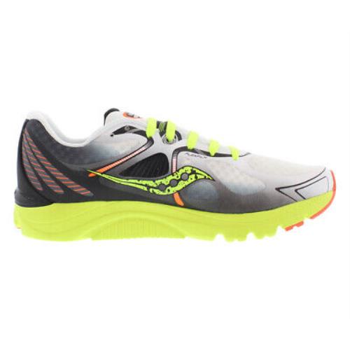 Saucony shoes  - Grey/Lime , Grey Main 1