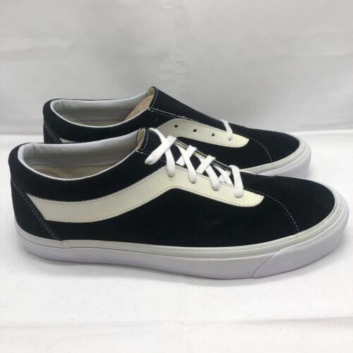 Vans Bold NI Staple Black / True White Men`s Skate Shoes Size 12 M VN0A3WLPOS7