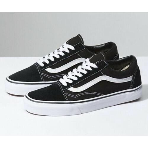 vans old skool black 4.5