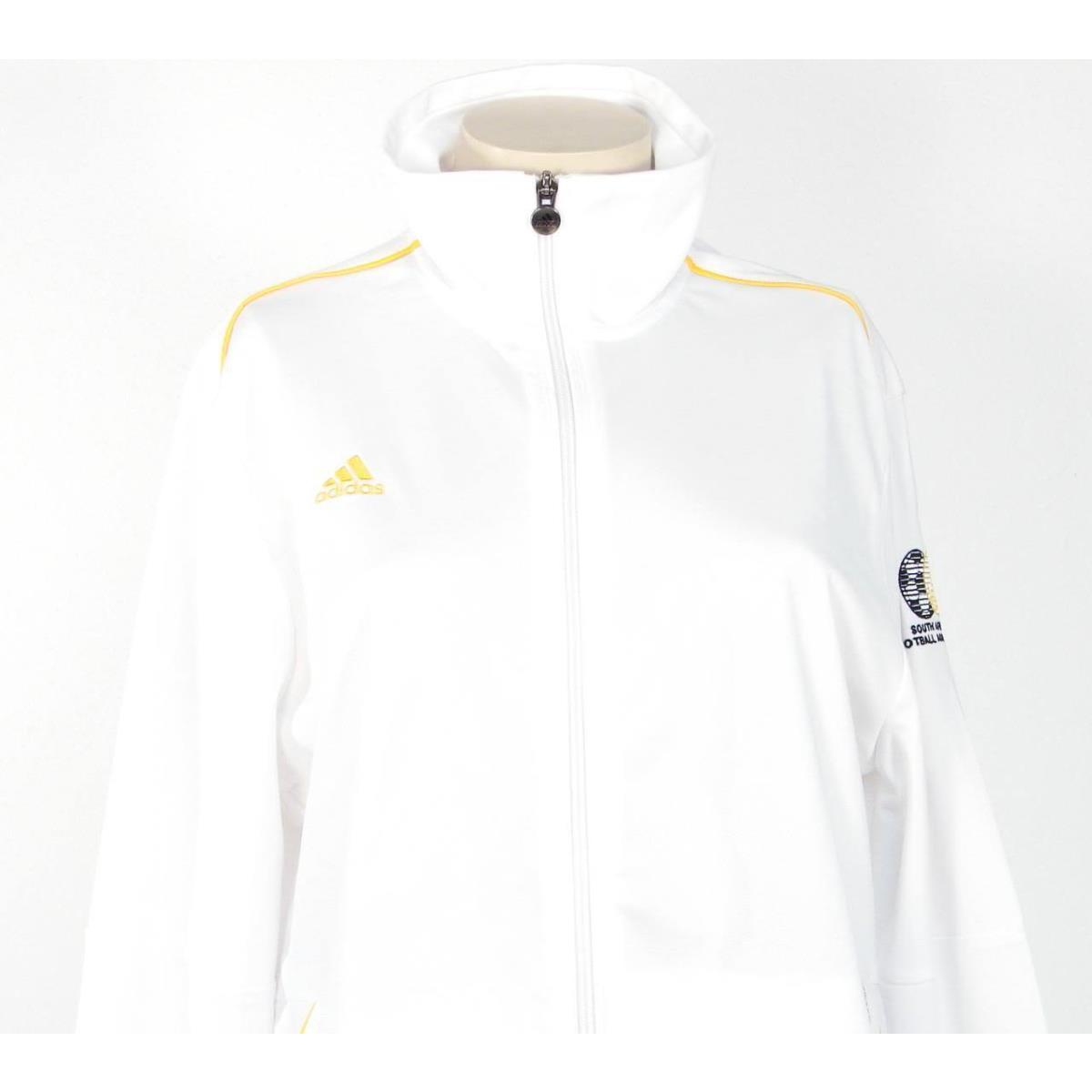 Adidas South African Football Association White Track Jacket Womans