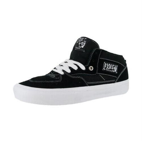 Vans Skate Half Cab Sneakers Black/white Classic Skate Shoes