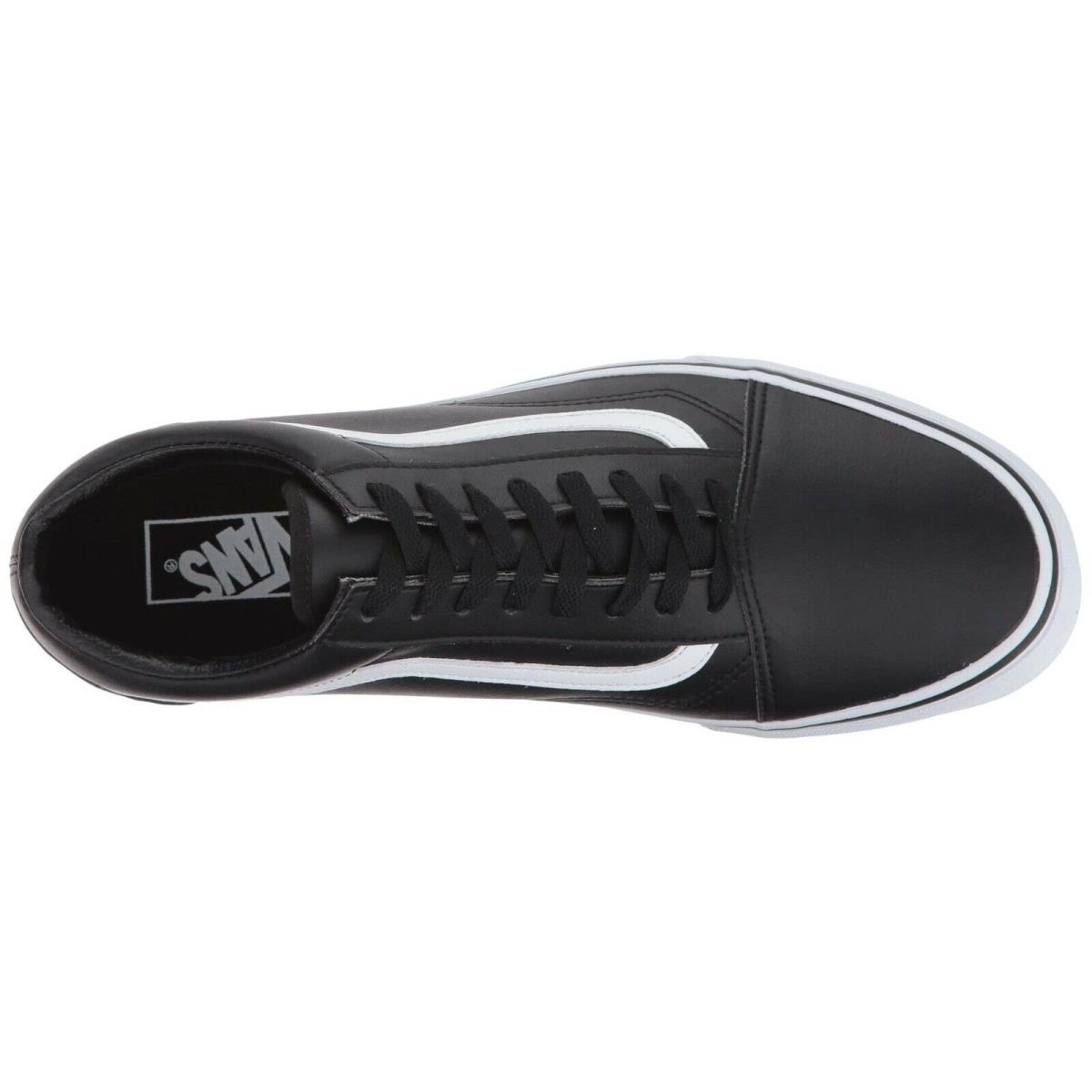 Vans Old Skool Comfycush Black/ White Leather | 071236813108 - Vans shoes  Old Skool ComfyCush - Black/ White | SporTipTop