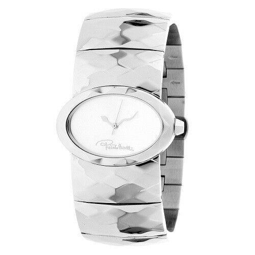 Roberto Cavalli R7253133515 Multiface Silver Tone Stainless Women`s Watch