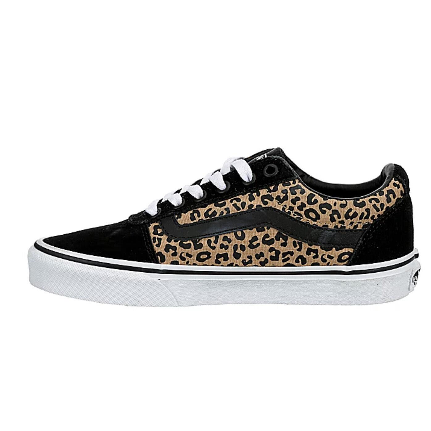 leopard vans sandals