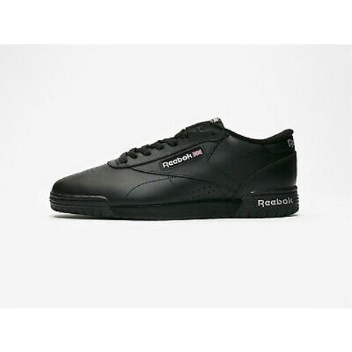Reebok Men`s Classic Ex-o-fit Lo Clean Logo Int Shoes Black AR3168