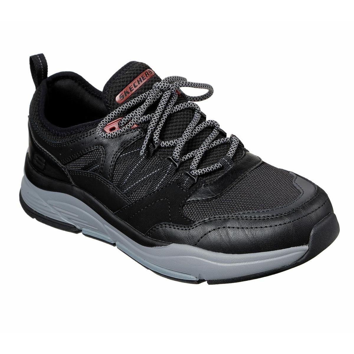 Men`s Skechers RX Fit Benago Flinton Casual Shoes 210022 /blk Multi Sizes Black - Black