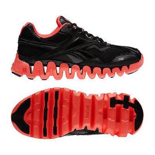 Reebok Kids Shoes Zig Tech Zig Energy J22333 Black Junior Big Kid Running 5.5