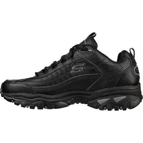 Skechers Mens Energy Afterburn Road Running Shoes Black 10 2E - Black