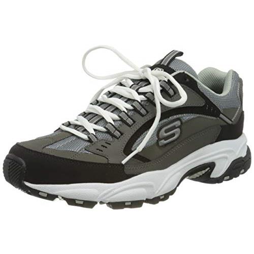 Skechers Sport Men`s Stamina Nuovo Cutback Lace-up - Choose Sz/col Charcoal/Black