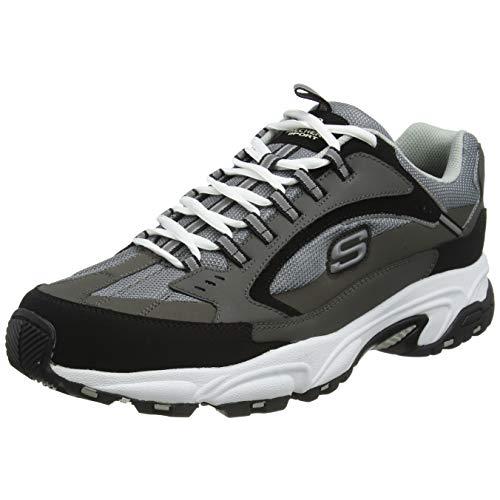 Skechers Sport Men`s Stamina Nuovo Cutback Lace-up - Choose Sz/col Charcoal Cutback