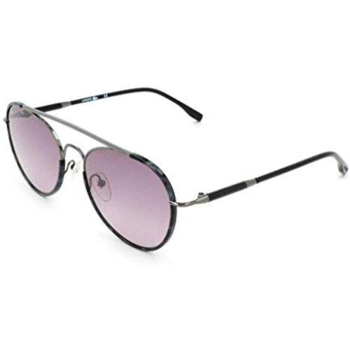 Lacoste L211S 024 Dark Grey Sunglasses with Grey Lenses Lacoste Case