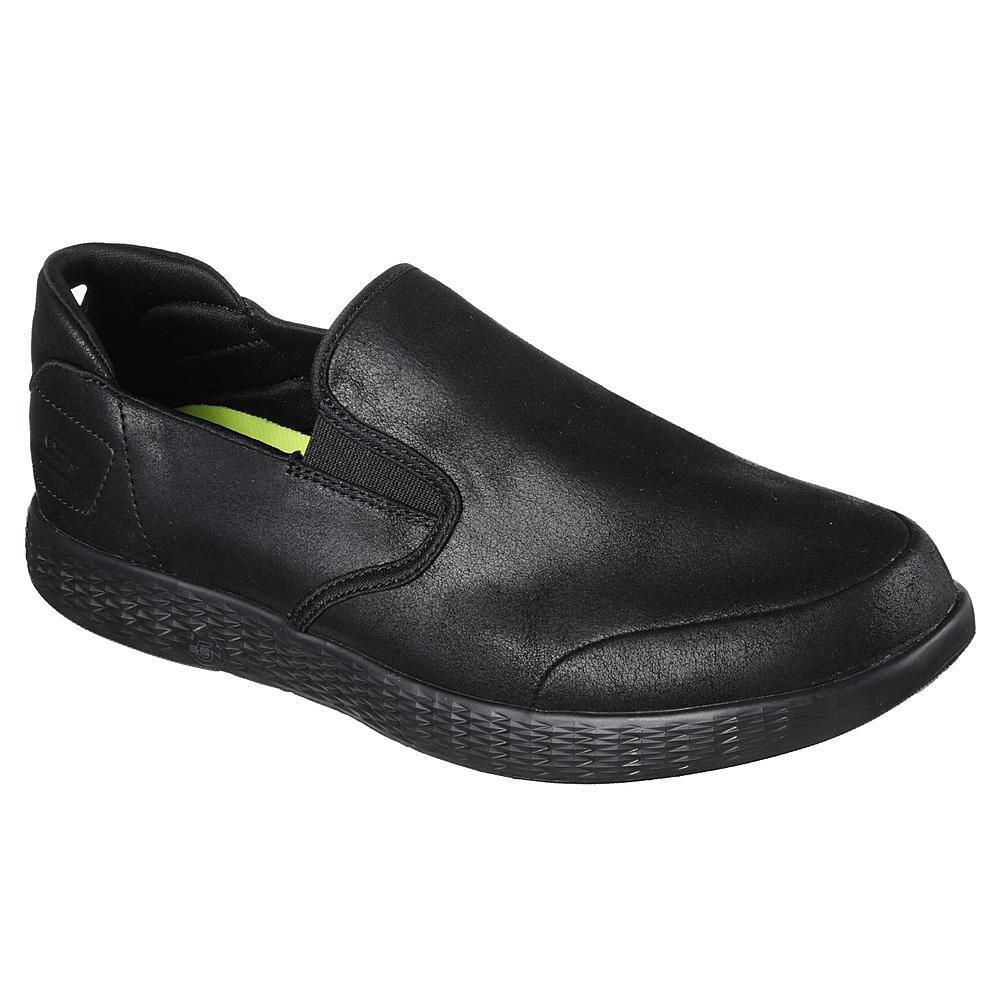Skechers Mens GO Surpass Black Pair Casual Shoes Size 10 Medium - Black