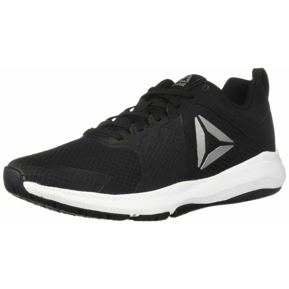 Reebok Edge Series TR Men`s Cross Training Shoes Size 9.5 Black /white /pewter