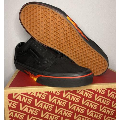 Vans shoes Flame Wall - Black 6