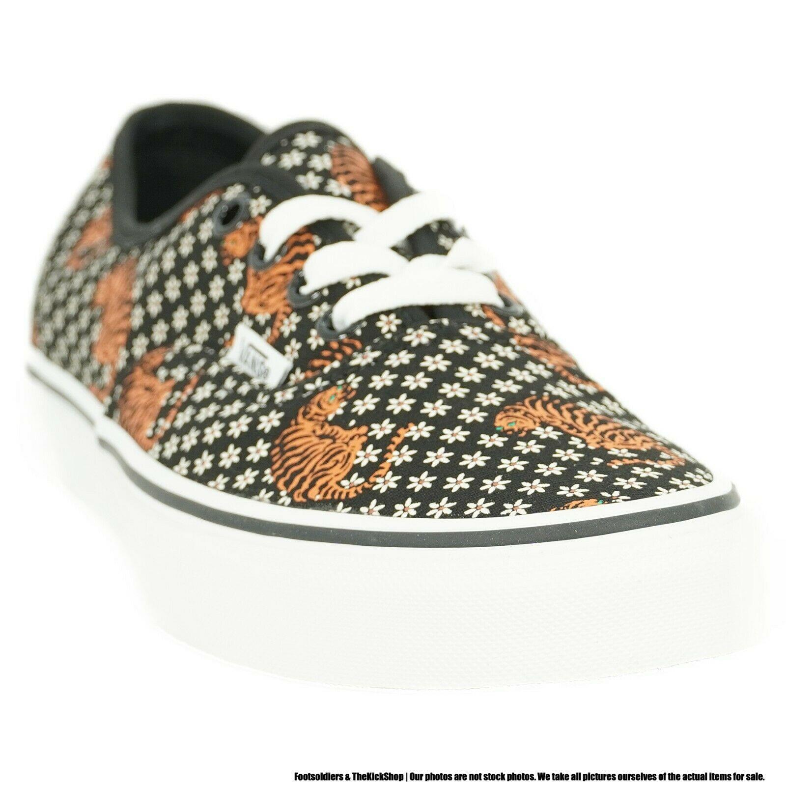 vans authentic tiger floral