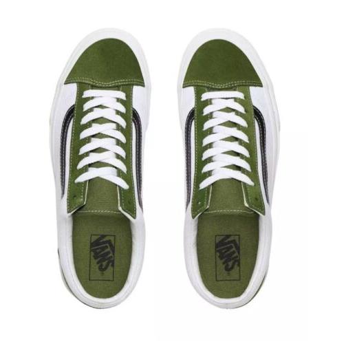 vans style 36 retro sport green