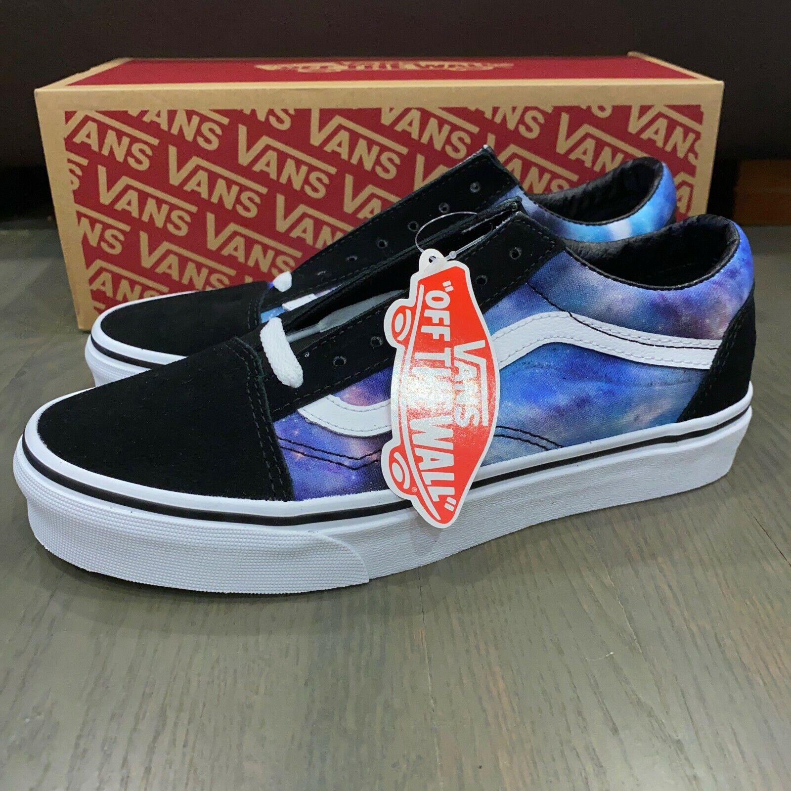 black and white vans size 7